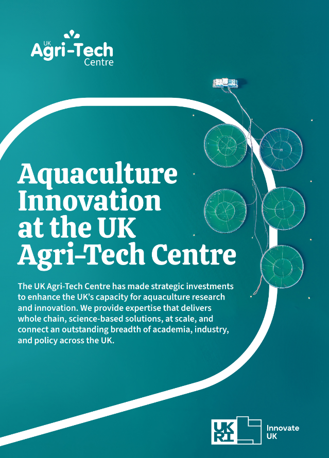 Aquaculture Innovation at the UK Agri-Tech Centre