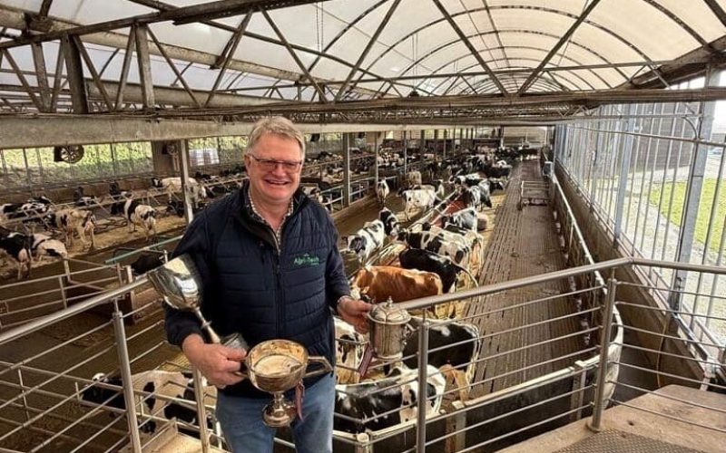 Mike Jones - trophies in barn