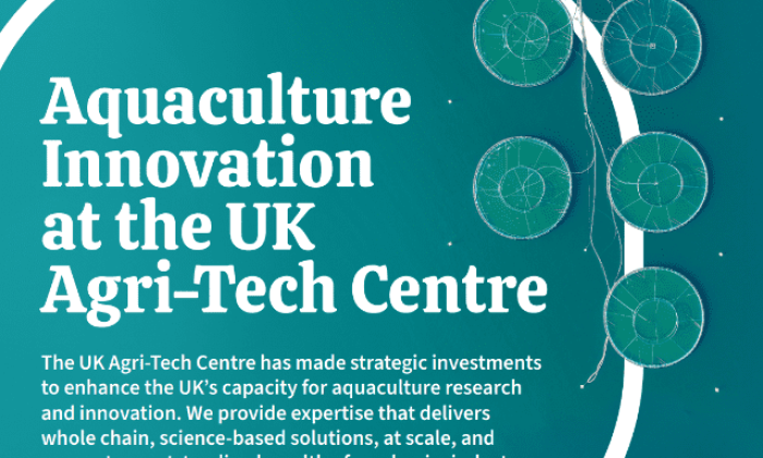Aquaculture Innovation at the UK Agri-Tech Centre