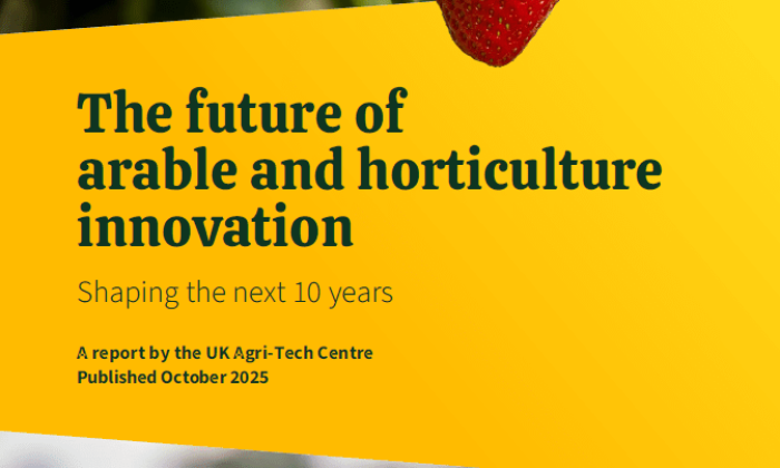 The future of arable and horticulture innovation