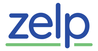 ZELP Logo - Blue